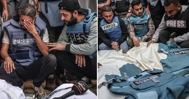 Hamas: İsrail, Gazze deki gazetecilere yönelik işlediği barbarca suçlarla gerçekleri örtbas edemez Ortadoğu Haberleri