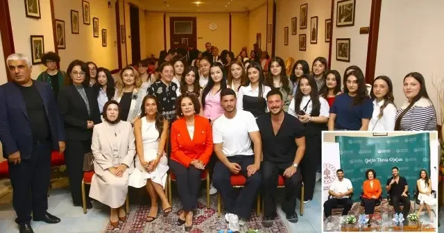Türk sinema oyuncuları Azerbaycan da öğrencilerle buluştu Kültür Sanat Haberleri