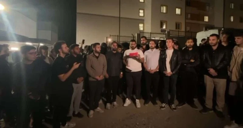 KYK Yurdu nda kalan öğrenciler isyan etti
