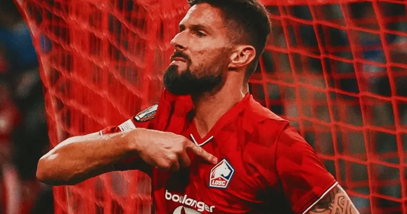 38 lik delikanlı Giroud, oyuna girdi maçın kaderini değiştirdi