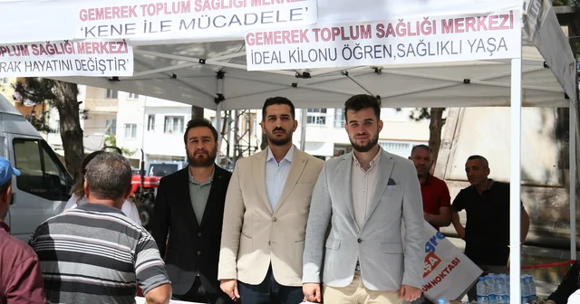 Gemerek te Toplum Sağlığı Merkez i standı kuruldu Sivas Haberleri