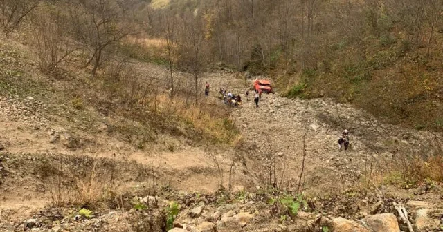 Trabzon da feci olay: Uçurumdan düşen kişi hayatını kaybetti Gündem Haberleri