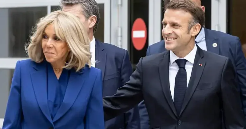 Fransa Cumhurbaşkanı Macron: Brigitte ile şakalaşıyorduk