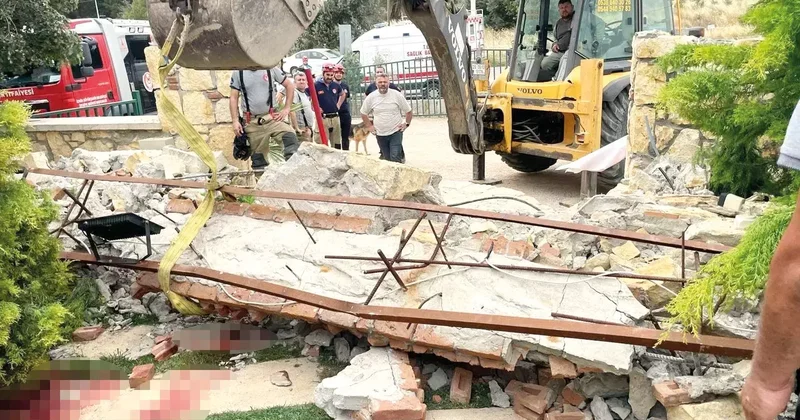 Dekoratif kemer felaketinde 1 kişi tutuklandı