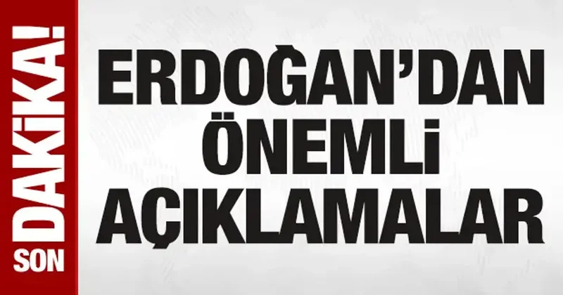 SON DAKİKA: Cumhurbaşkanı Erdoğan: Darbe anayasasından bu milleti mutlaka kurtaracağız