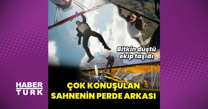 Çok konuşulan Görevimiz Tehlike sahnesinin perde arkası: Bitkin düşen Tom Cruise u ekip taşıdı magazin haberleri