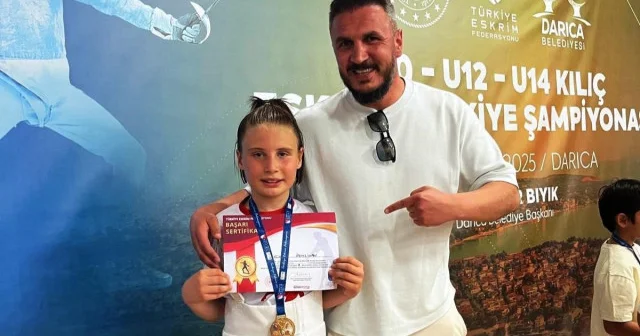 Minik eskrimci Cihangir gözünü olimpiyatlara dikti Diğer Haberleri