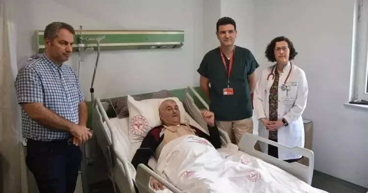 Mucize kurtuluş! Dünyada 3 üncü, Türkiye de ilk