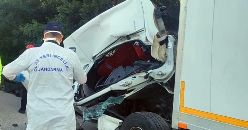 Anadolu Otoyolu nda iki tırın çarpıştığı kazada 1 kişi öldü
