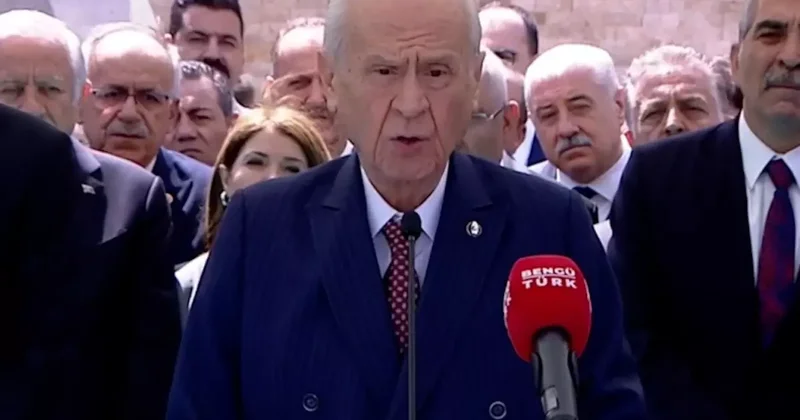 MHP lideri Bahçeli, Ülkücü Şehitler Anıtı nda konuşuyor: Yeni bir kardeşlik yüzyılı gelmektedir