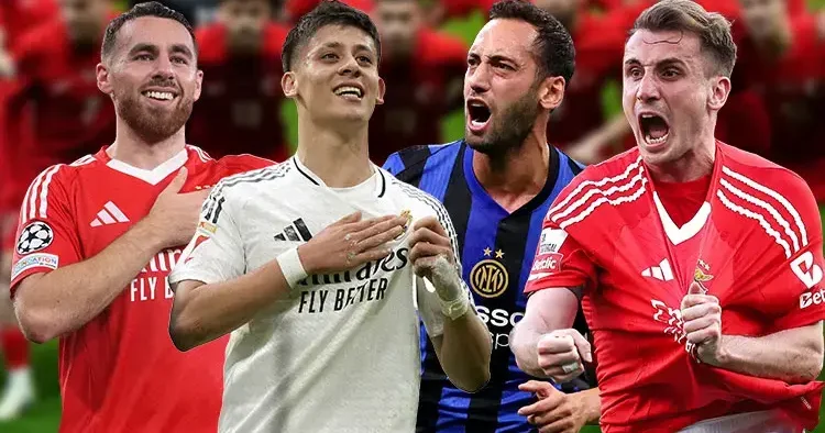 Arda Güler Real Madrid de formanın hakkını verdi, Hakan Çalhanoğlu Inter ile Şampiyonlar Ligi finalinde! İşte bu sezon Türk yıldızların macerası