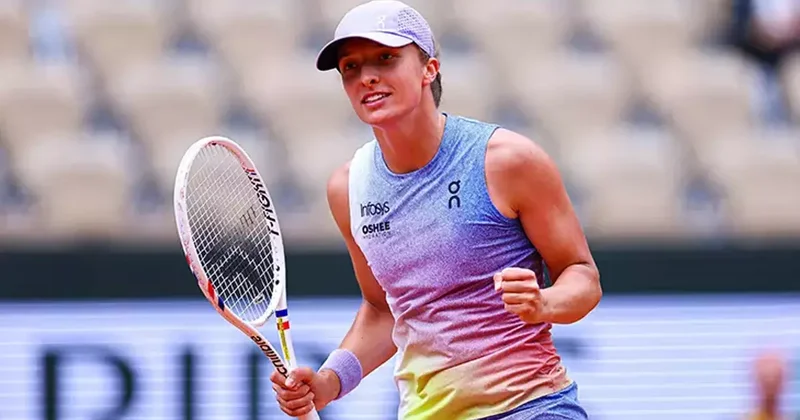 Iga Swiatek inspired by Nadal, walks into second round in 43 minutes