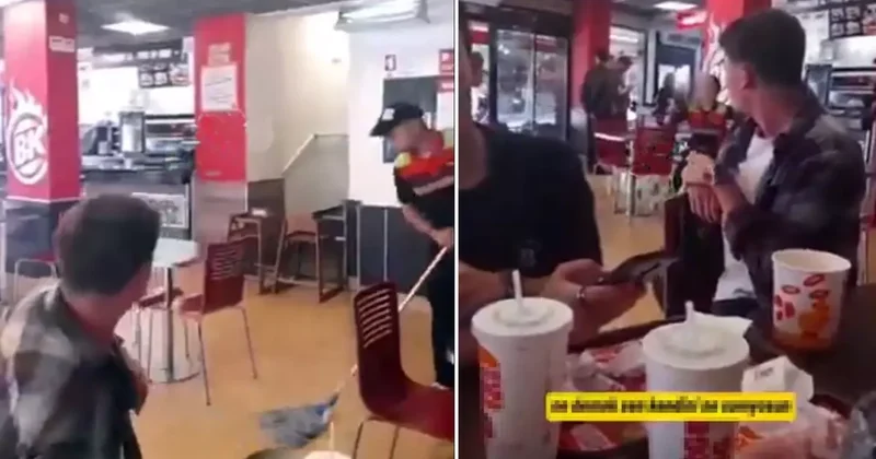 Fast food restoranında skandal! Herkesin içinde azarlanınca gözyaşlarına hakim olamadı