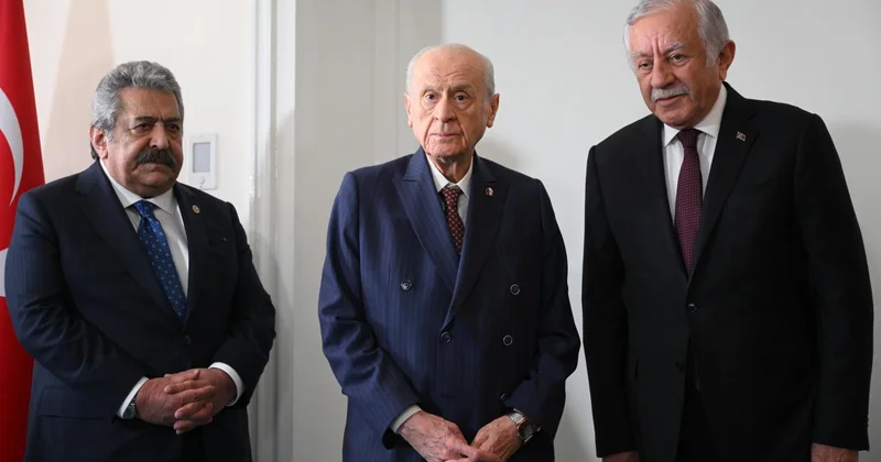 MHP Genel Başkanı Bahçeli, DEM Parti heyetini TBMM’de kabul etti