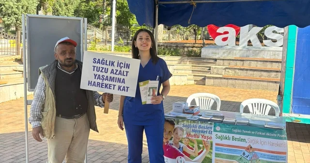 Akseki de farkındalık etkinlikleriyle hipertansiyona dikkat çekiliyor Antalya Haberleri