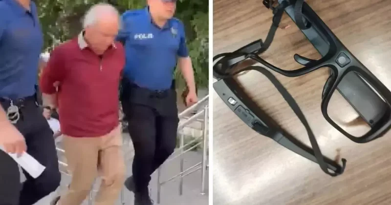 İstanbul da 77 yaşındaki akılalmaz sapıklık: Kameralı gözlükle kadınları kayda almış!