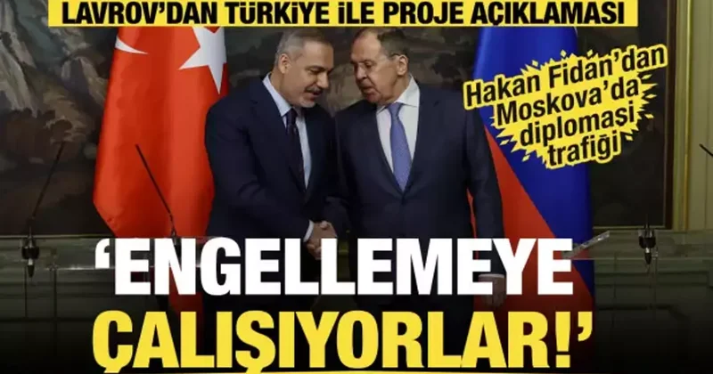 Son dakika...Fidan ve Lavrov ortak basın toplantısında konuştu