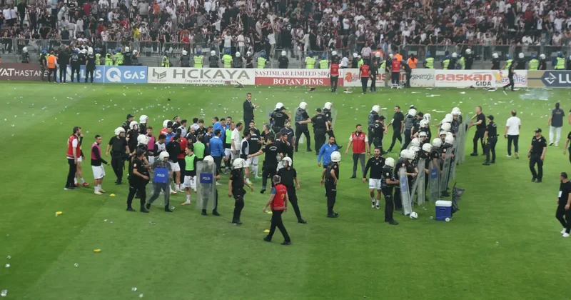 Anonsçu olaylı maçta Vanspor u hedef gösterdi: Gömeceğiz bunları sahaya