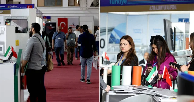 Suriye de Türk şirketlerinin de katıldığı Uluslararası İnşaat Fuarı başladı Dünya Haberleri