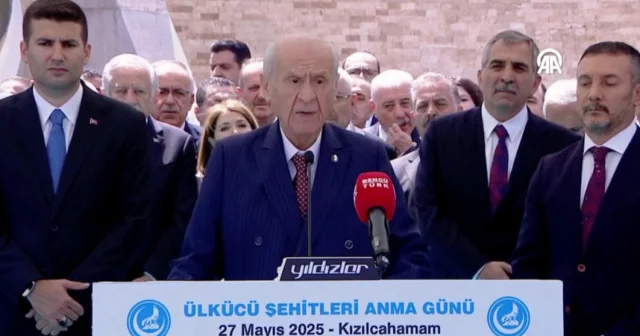 MHP lideri Devlet Bahçeli: Her şeyin bir vakti vardır, o vakit yakındır Politika Haberleri