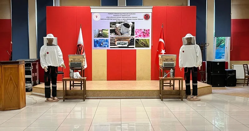 TKİ’den Soma’da Arı gibi çalışanlara bal gibi destek: Maden sahasında bal üretimi başlıyor