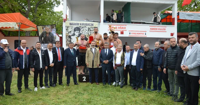 Havza Kırkpınar Yağlı Güreşleri nde başpehlivan Yusuf Can Zeybek oldu Samsun Haberleri