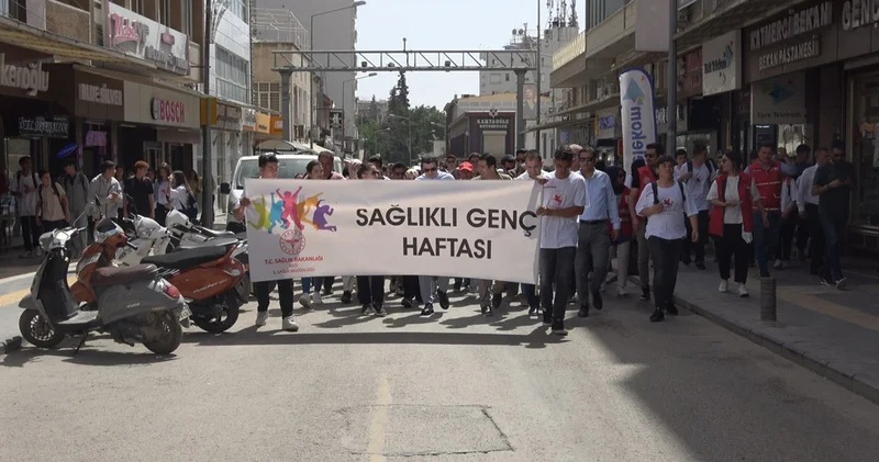 Kilis te gençlerle sağlık yürüyüşü