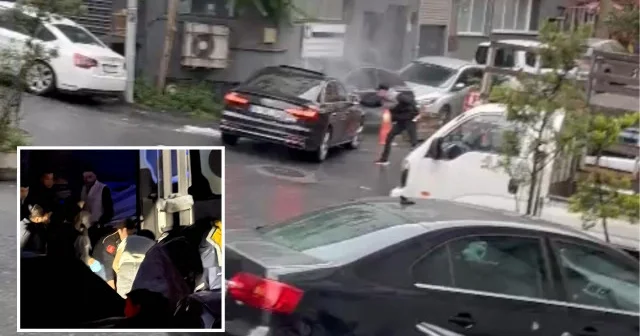 Kağıthane de pusu kurulan otomobile silahlı saldırı: Saldırganların 30 suç kaydı çıktı Gündem Haberleri