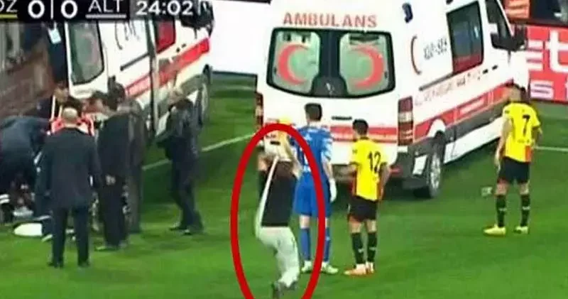 Kaleciye korner direğiyle vuran sanığın cezası belli oldu