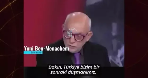 Eski İsrail Yayın Kurumu Başkanı Türkiye ile ilgili kirli planlarını canlı yayında açıkladı