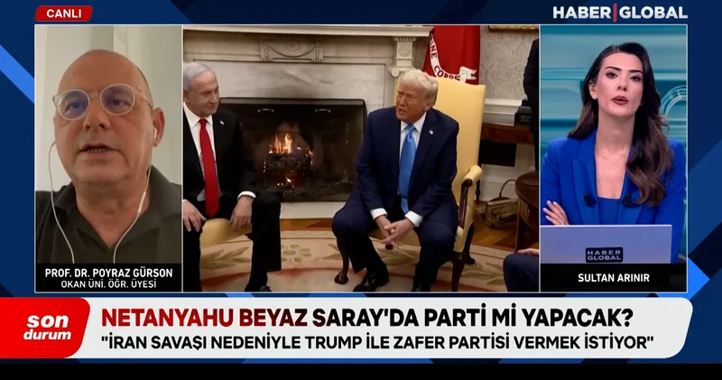 Netanyahu Beyaz Saray’da parti mi yapacak?
