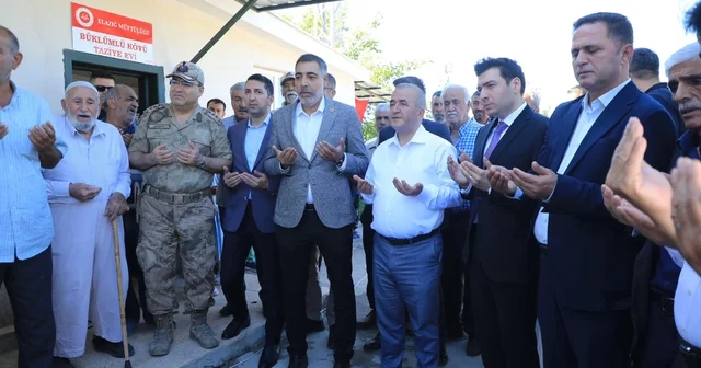 Keban da taziyeevinin açılışı yapıldı Ankara Haberleri
