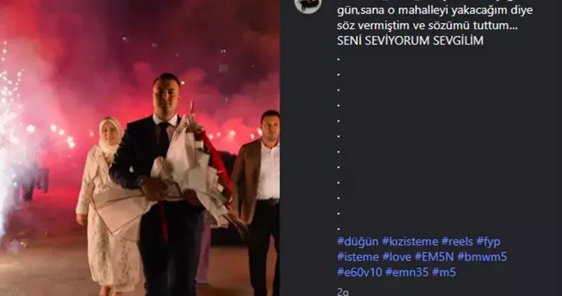 Kız isteme’ye giderken yolu kapatan sürücülere ceza, damat adayına gözaltı