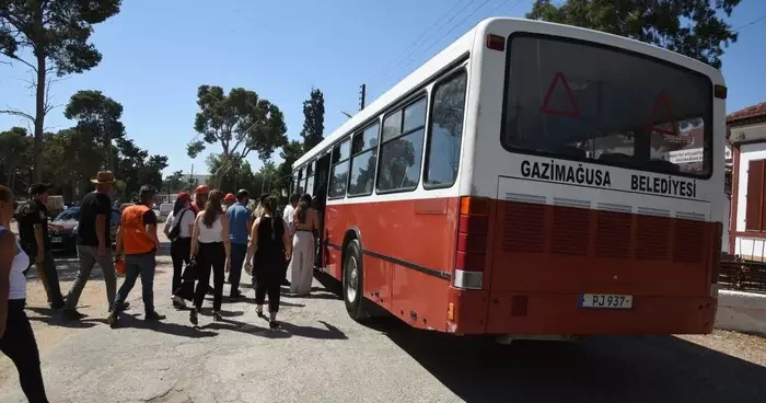 KKTC nin Gazimağusa kentinde siren ve sığınak tatbikatı yapıldı