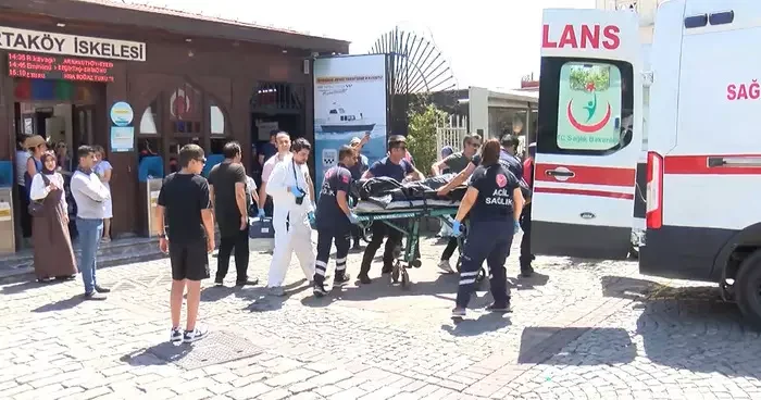 15 Temmuz Şehitler Köprüsü nde korkunç olay! Köprüden denize atladı