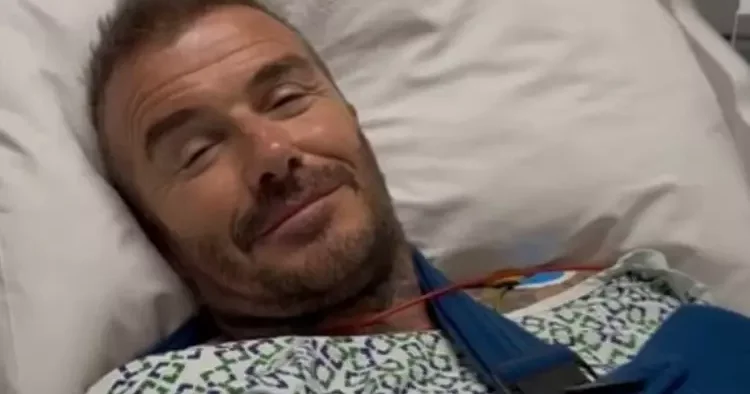 Oğlundan büyük darbe yemişti... David Beckham hastanelik oldu