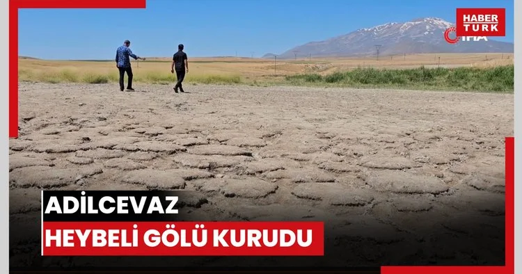 Adilcevaz Heybeli Gölü kurudu