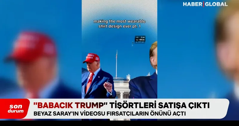 Beyaz Saray’dan “Babacık Trump” videosu