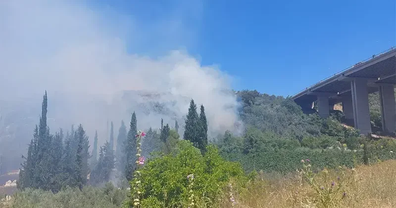 Bursa’da maki yangını; alevlerin arasında mahsur kaldılar