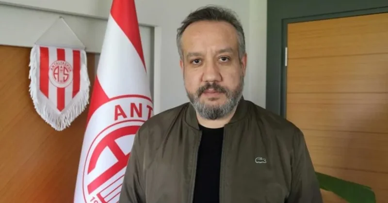 Antalyaspor Başkanı Sinan Boztepe görevini bırakacağını açıkladı