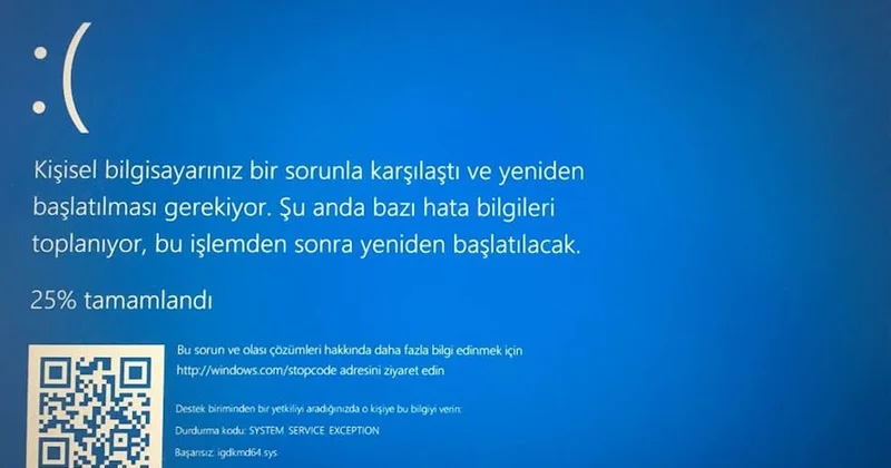 Mavi ekran hatası tarih oluyor! Yeni arka plan artık böyle gözükecek! Sözcü Gazetesi