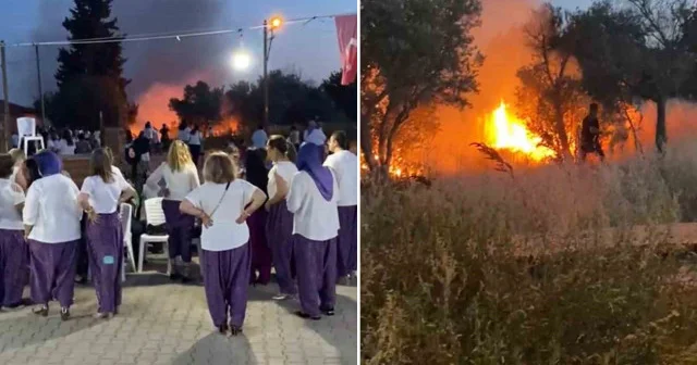 Kadınların şalvar gecesi zehir oldu: Az daha köy yanıyordu Bursa Haberleri