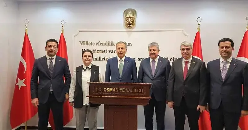 İçişleri Bakanı Yerlikaya Osmaniye’de