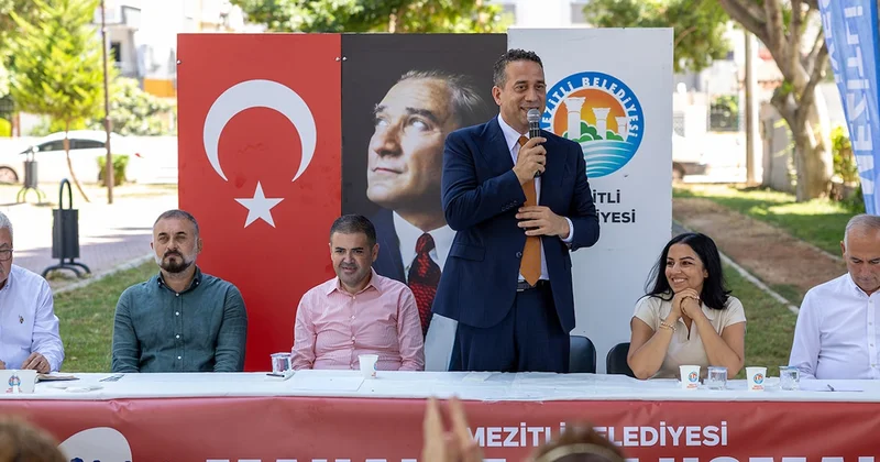 Tuncer ve Başarır, Mezitli halkının sorunlarını dinlediler Sözcü Gazetesi