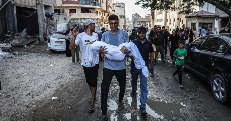Katil İsrail sözde güvenli bölge ilan ettiği alana saldırdı: 11 ölü
