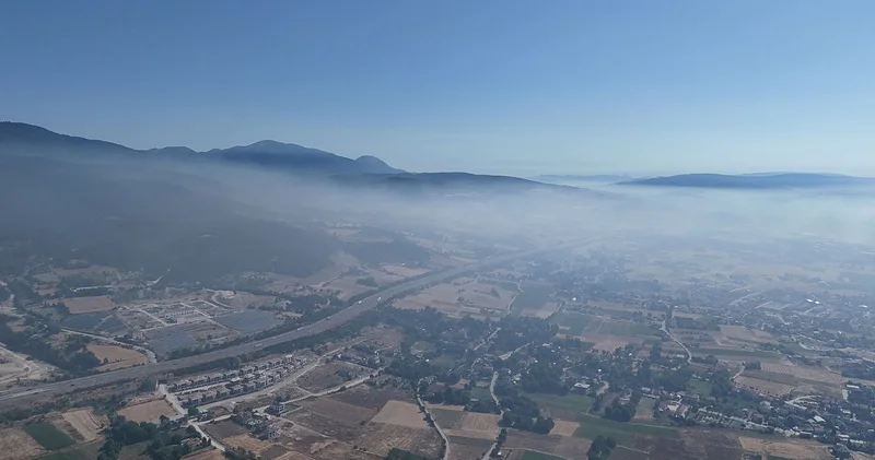 Karabük yanıyor: Dumanlar Bolu ya vardı
