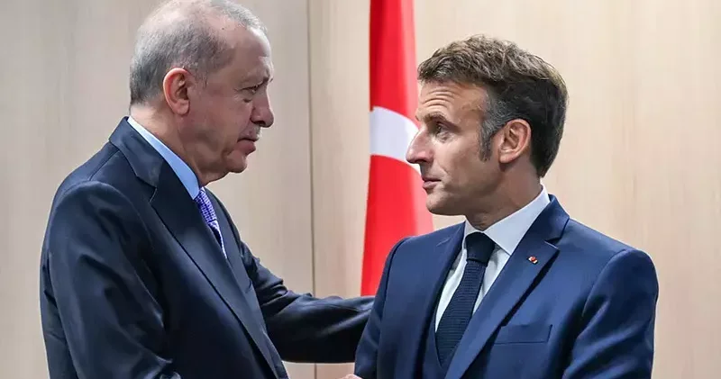 Macron, Cumhurbaşkanı Erdoğan ile Gazze’deki durum hakkında görüştüğünü söyledi