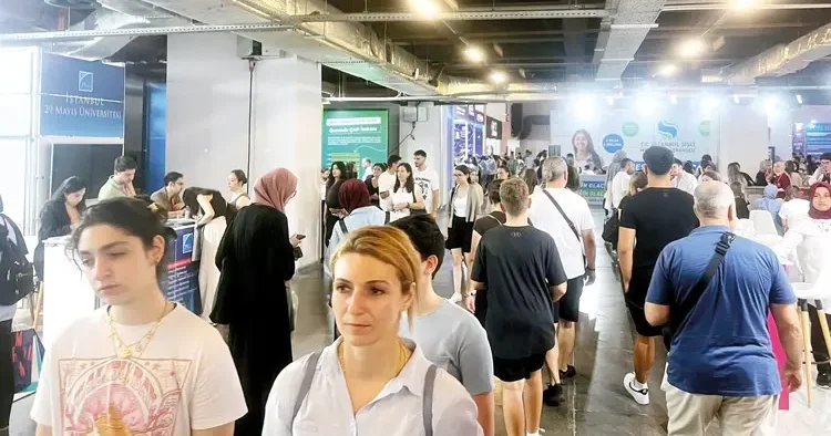 Üniversite tercih fuarında Almanya revaçta