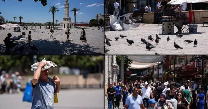 İzmir de kavurucu aıcaklar sahilleri doldurdu: Uzmanlardan uyarılar geldi