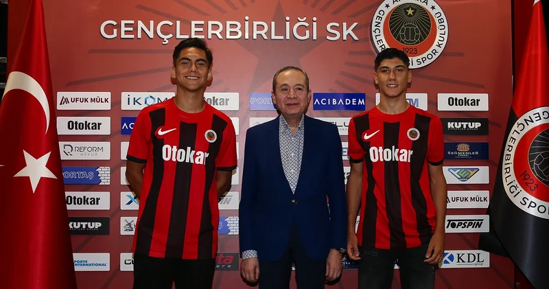 Gençlerbirliği, Yiğit Hamza Aydar ve Furkan Ayaz Özcan ile profesyonel sözleşme imzaladı